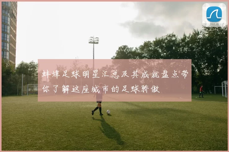 蚌埠足球明星汇总及其成就盘点带你了解这座城市的足球骄傲