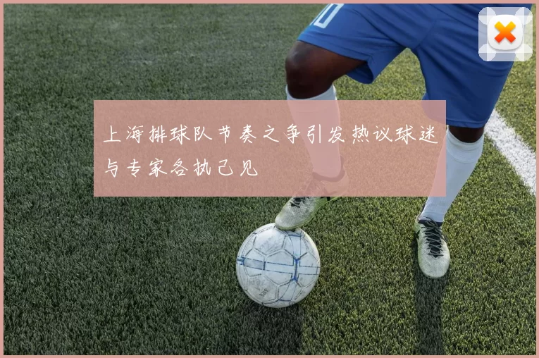 上海排球队节奏之争引发热议球迷与专家各执己见